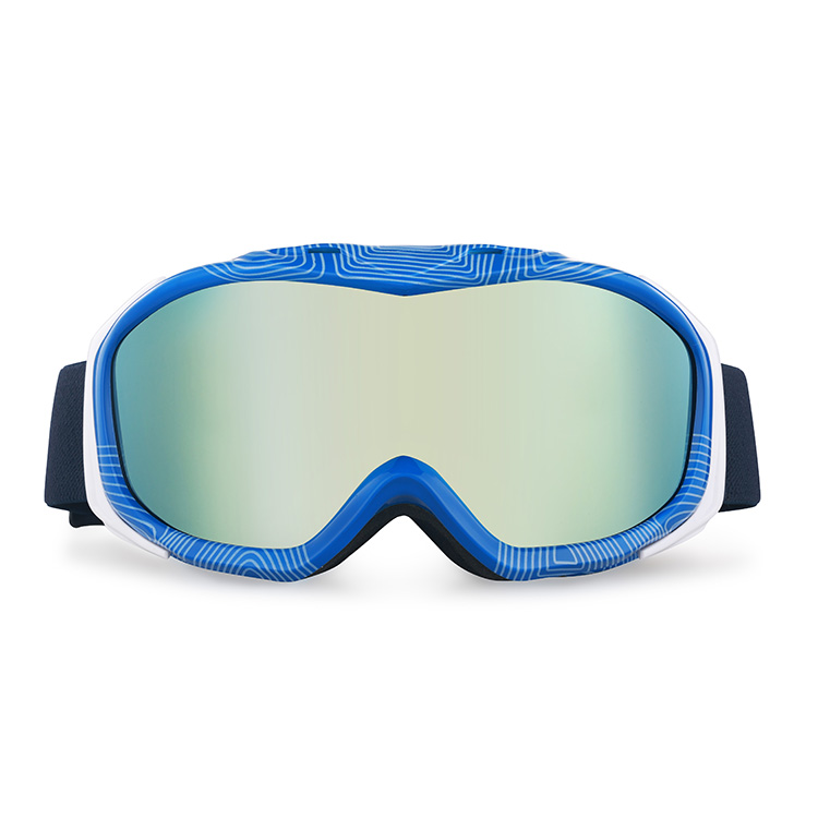 high quality mirrored ski goggles-SKG81