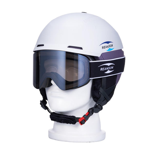 Skiing Helmet-LH407-White